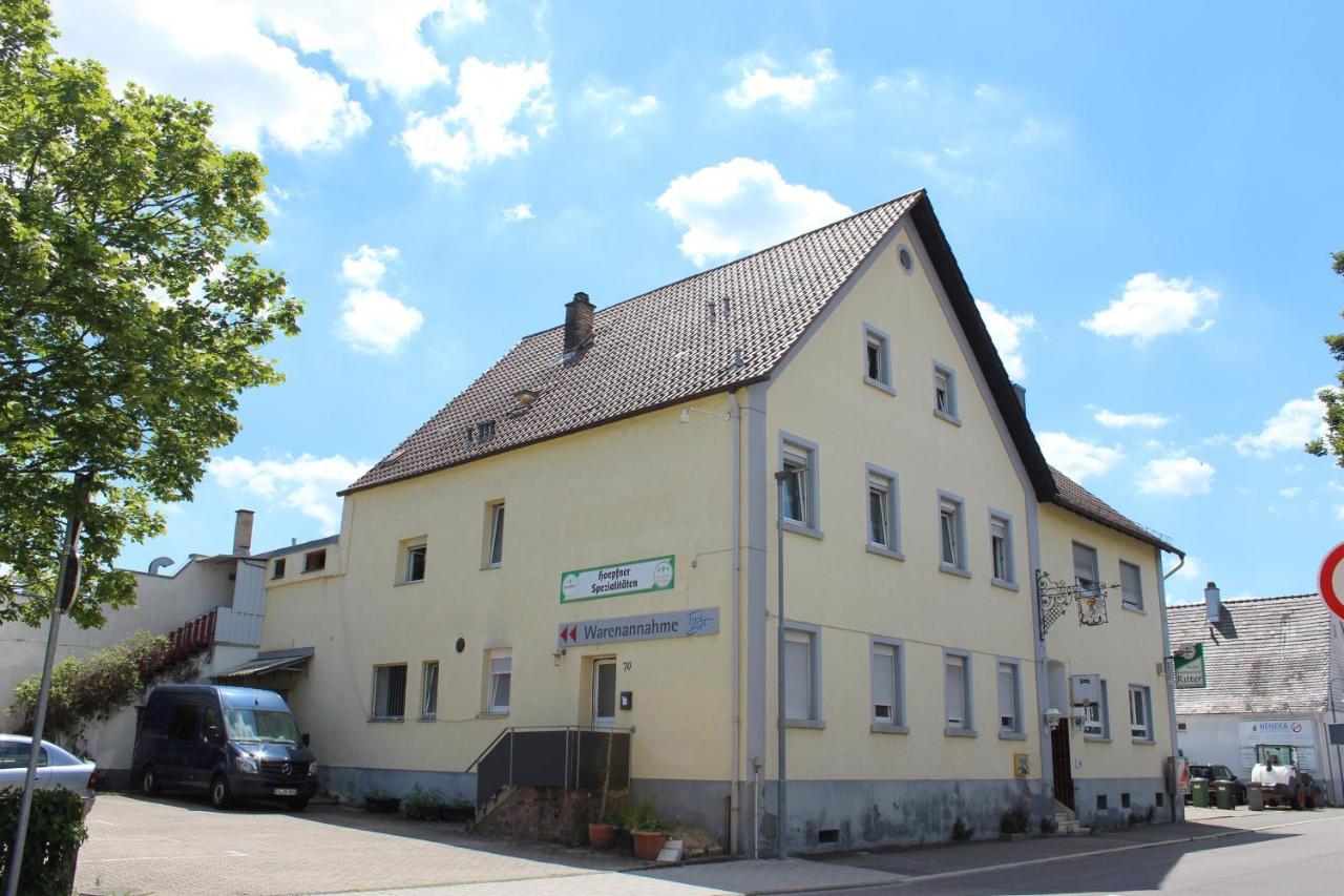 Gasthaus Zum Ritter Karlsdorf-Neuthard Extérieur photo